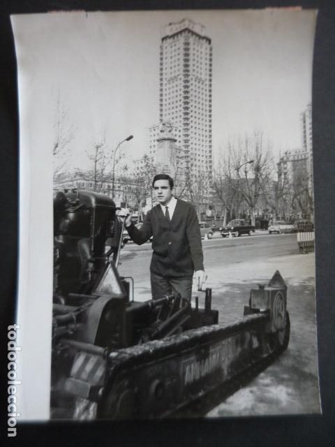 Fotos de Cantantes: EMMANUEL CANTANTE ANTIGUA FOTOGRAFIA ORIGINAL 18 X 24 CM