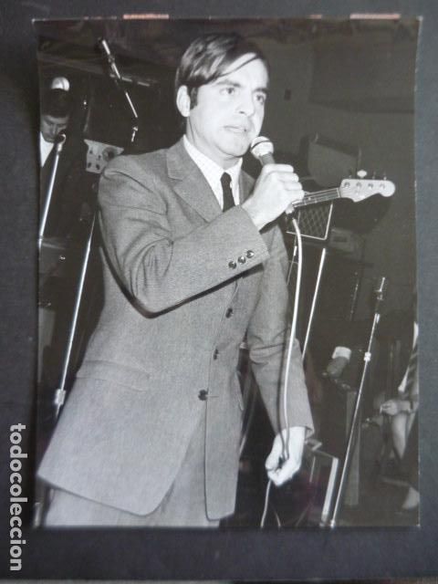 Photos of Singers: EMMANUEL CANTANTE ANTIGUA FOTOGRAFIA ORIGINAL 18 X 24 CM