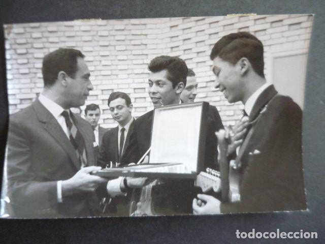 Fotos de Cantantes: LOS BLUE DIAMONDS CONJUNTO MUSICAL ANTIGUA FOTOGRAFIA ORIGINAL 17 X 12 CM