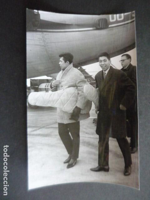 Photos of Singers: LOS BLUE DIAMONDS CONJUNTO MUSICAL ANTIGUA FOTOGRAFIA ORIGINAL 17 X 12 CM