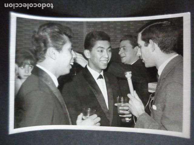 Photos of Singers: LOS BLUE DIAMONDS CONJUNTO MUSICAL EN MADRID ANTIGUA FOTOGRAFIA ORIGINAL 17 X 12 CM