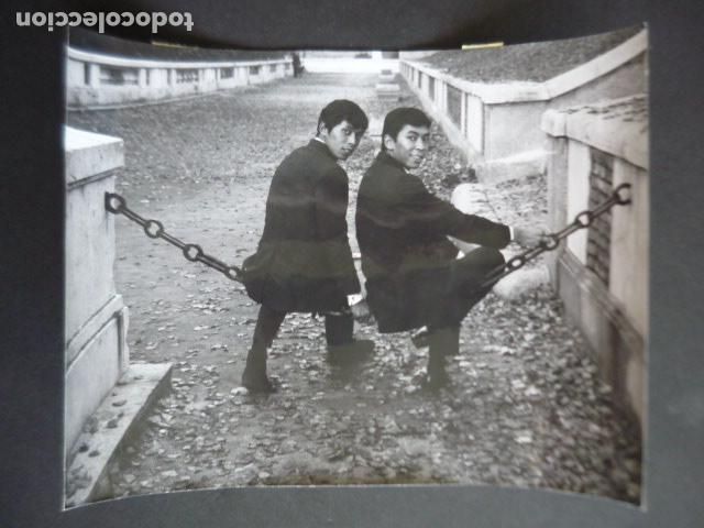 Photos of Singers: LOS BLUE DIAMONDS CONJUNTO MUSICAL EN MADRID ANTIGUA FOTOGRAFIA ORIGINAL 18 X 24 CM