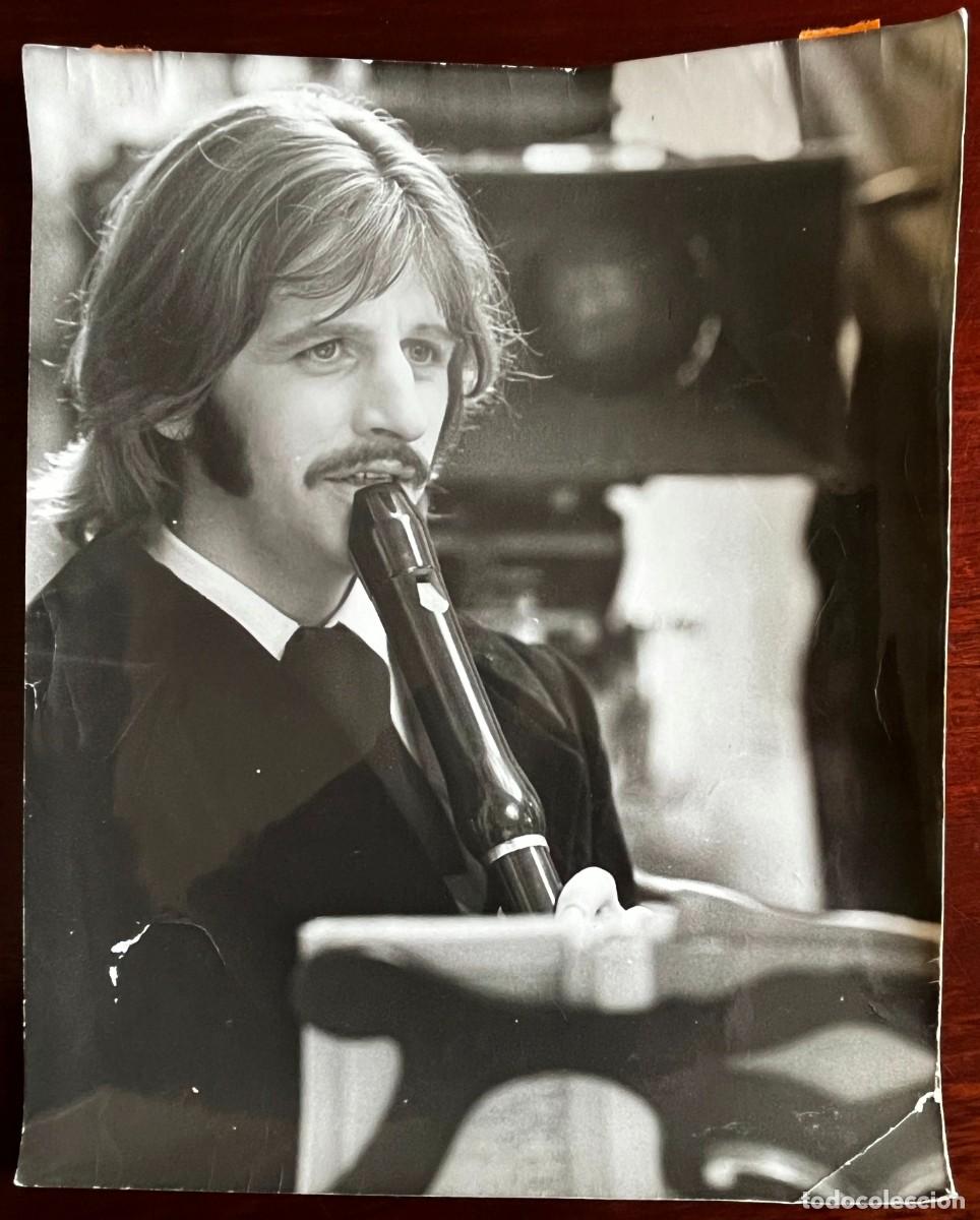 Fotos de Cantantes: ANTIGUA FOTOGRAFIA DE RINGO STAR, THE BEATLES, 27-12-1969, DURANTE UNA ESCENA DE LA PELICULA &rdquo;THE MA