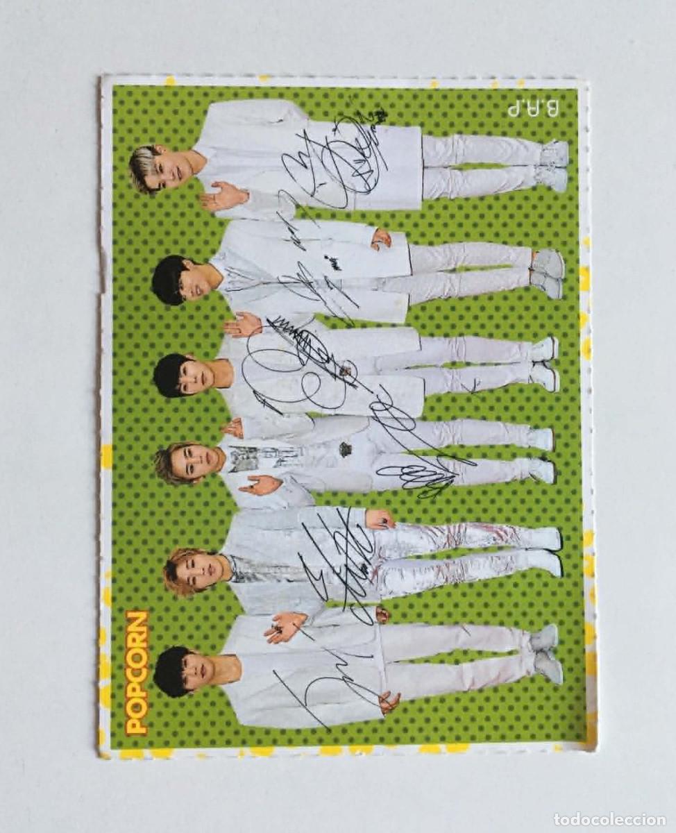 Fotos de Cantantes: B.A.P (K-Pop) / The Vamps Double-Sided Collectible Card Popcorn Magazine Germany 2014