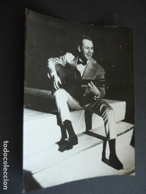 Photos of Singers: TEDDY MARTINO CANTANTE ANTIGUA FOTOGRAFIA ORIGINAL 18 X 24 CM