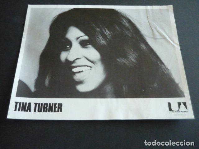 Photos of Singers: TINA TURNER CANTANTE ANTIGUA PUBLICIDAD ORIGINAL 20 X 25 CM