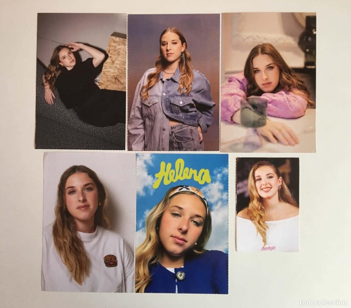 Fotos de Cantantes: H&Eacute;L&Eacute;NA Star Academy Set of 6 French Cards - StarLight, YouStar & Dream'Up 2024