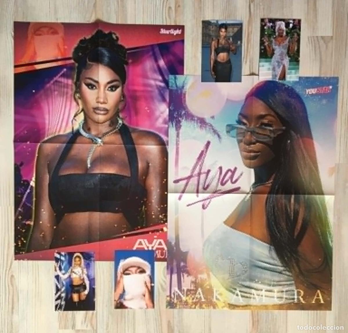 Fotos de Cantantes: Aya Nakamura Ayra Starr Pierre Garnier Louane Posters Cards Starlight Dream'up Music French Pop