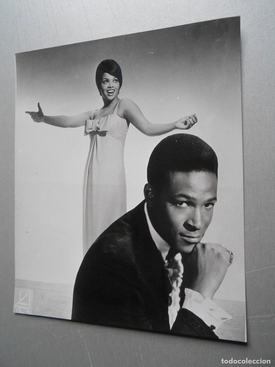 Fotos de Cantantes: FOTO de - MARVIN GAYE & TAMMI TERRELL - de 18 x 21,5 cms.