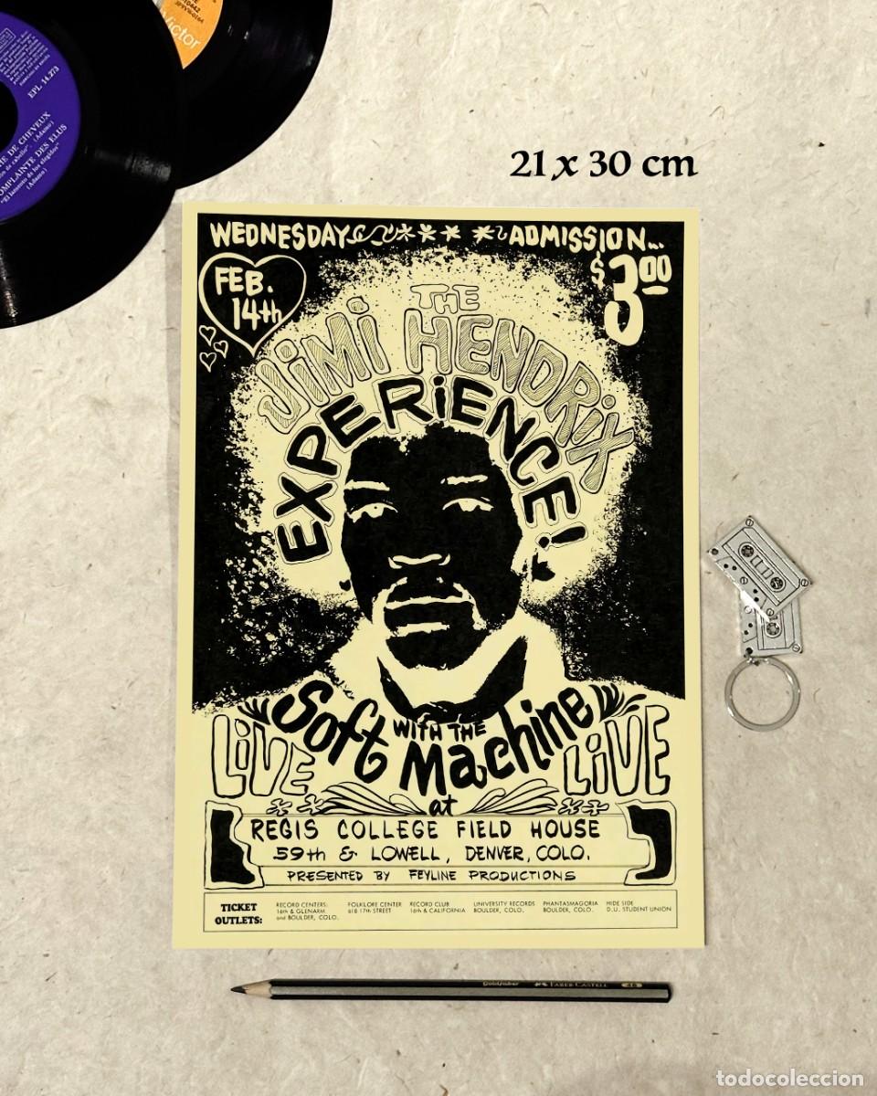 Fotos de Cantantes: Jimi Hendrix Experience - Reproducci&oacute;n P&oacute;ster 21x30