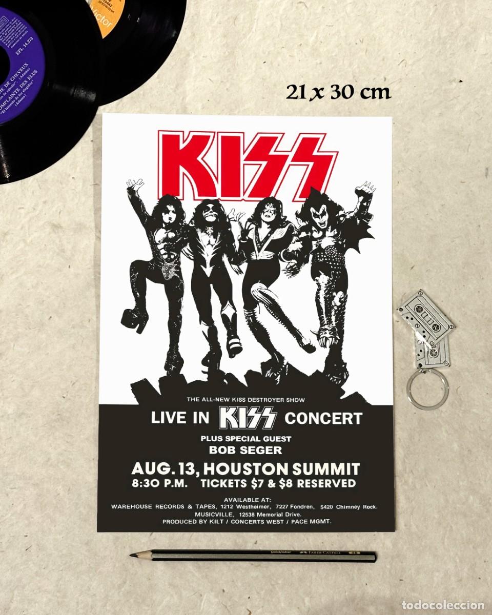 Fotos de Cantantes: Kiss Live in Concert Houston - Reproducci&oacute;n P&oacute;ster 21x30