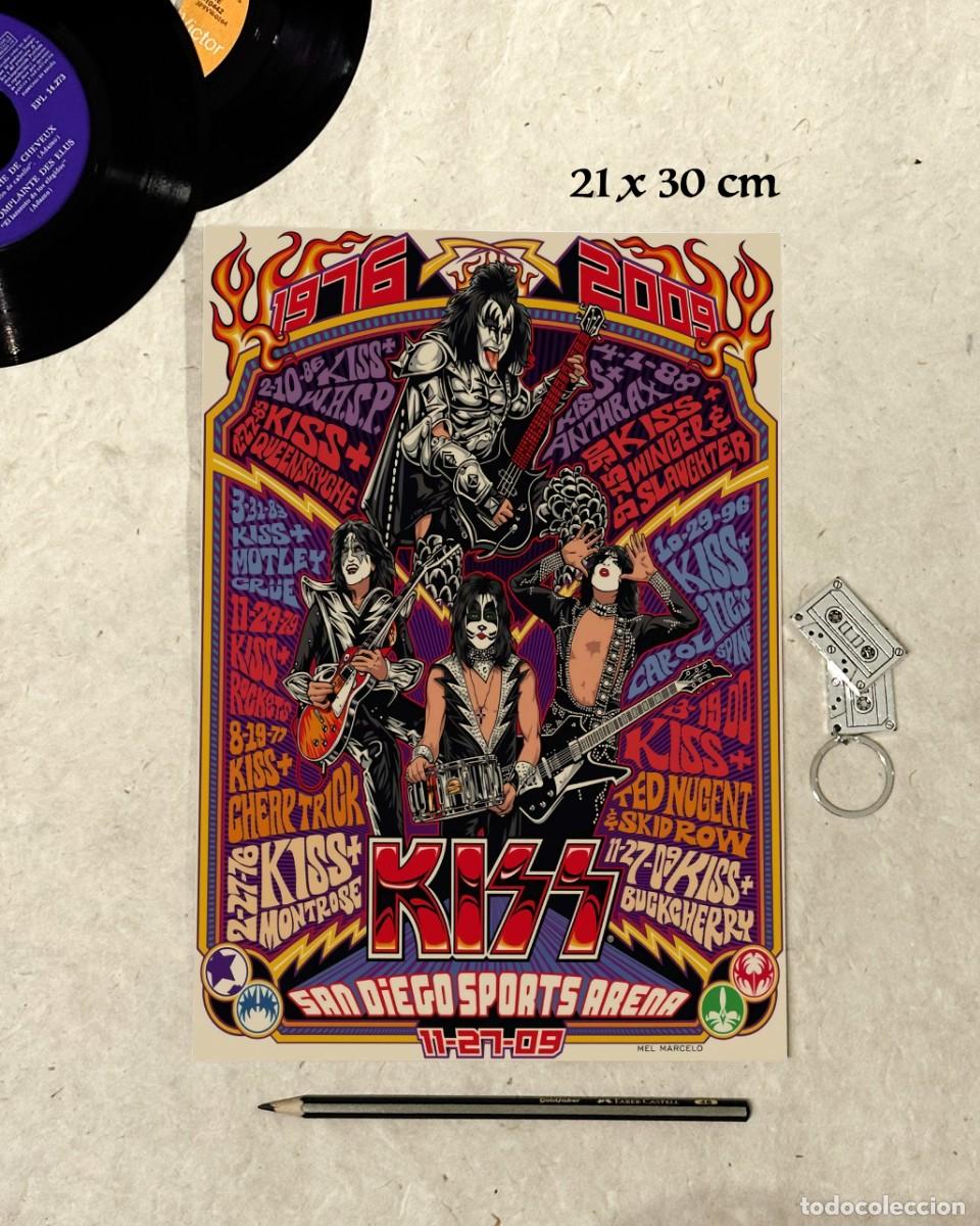 Fotos de Cantantes: Kiss San Diego Sports Arena - Reproducci&oacute;n P&oacute;ster 21x30