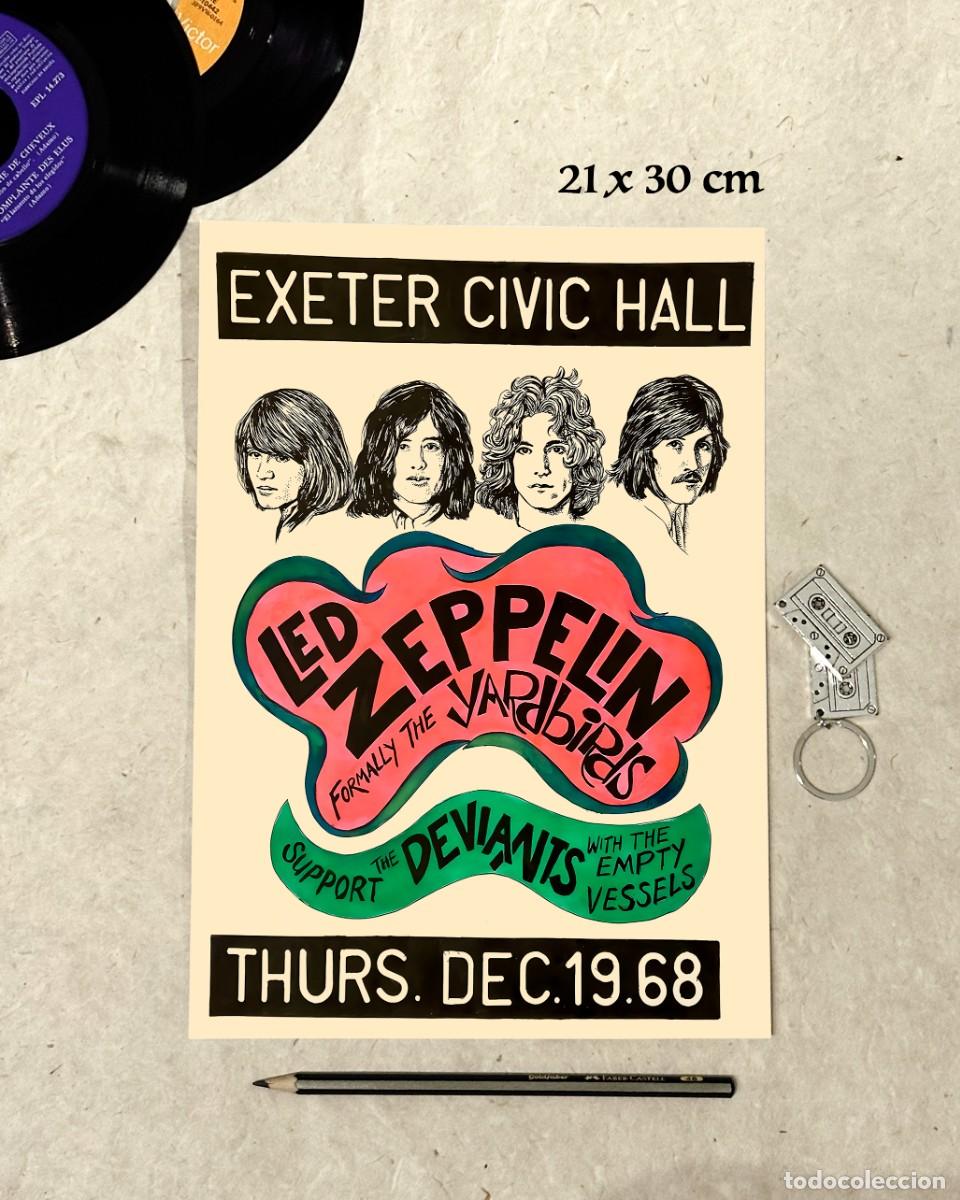 Fotos de Cantantes: Led Zeppelin - Exeter Civic Hall - Reproducci&oacute;n P&oacute;ster 21x30