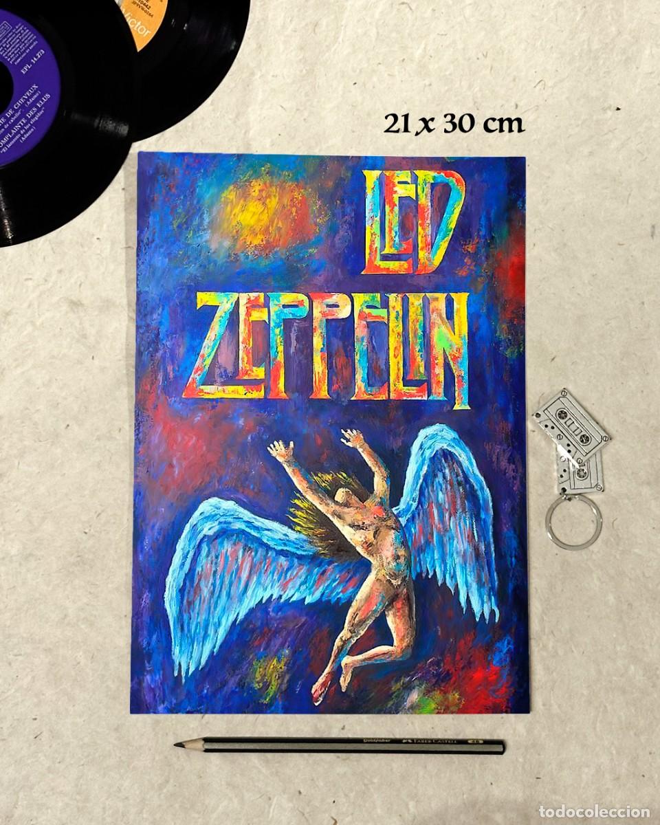 Fotos de Cantantes: Led Zeppelin - Angel - Reproducci&oacute;n P&oacute;ster 21x30