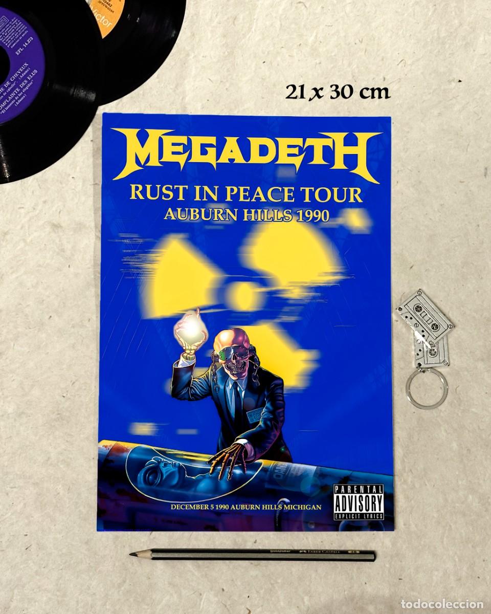 Fotos de Cantantes: Megadeth - Rust in Peace Tour - Reproducci&oacute;n P&oacute;ster 21x30