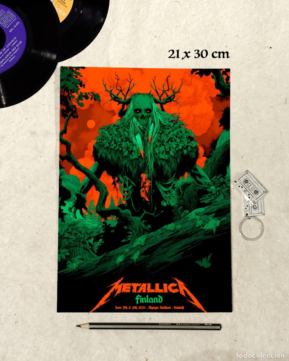 Fotos de Cantantes: Metallica - Finland 2024 - Reproducci&oacute;n P&oacute;ster 21x30