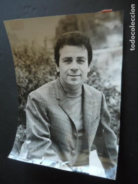 Photos of Singers: LUIS DE LUCENA CANTANTE ANTIGUA FOTOGRAFIA ORIGINAL 18 X 24 CM