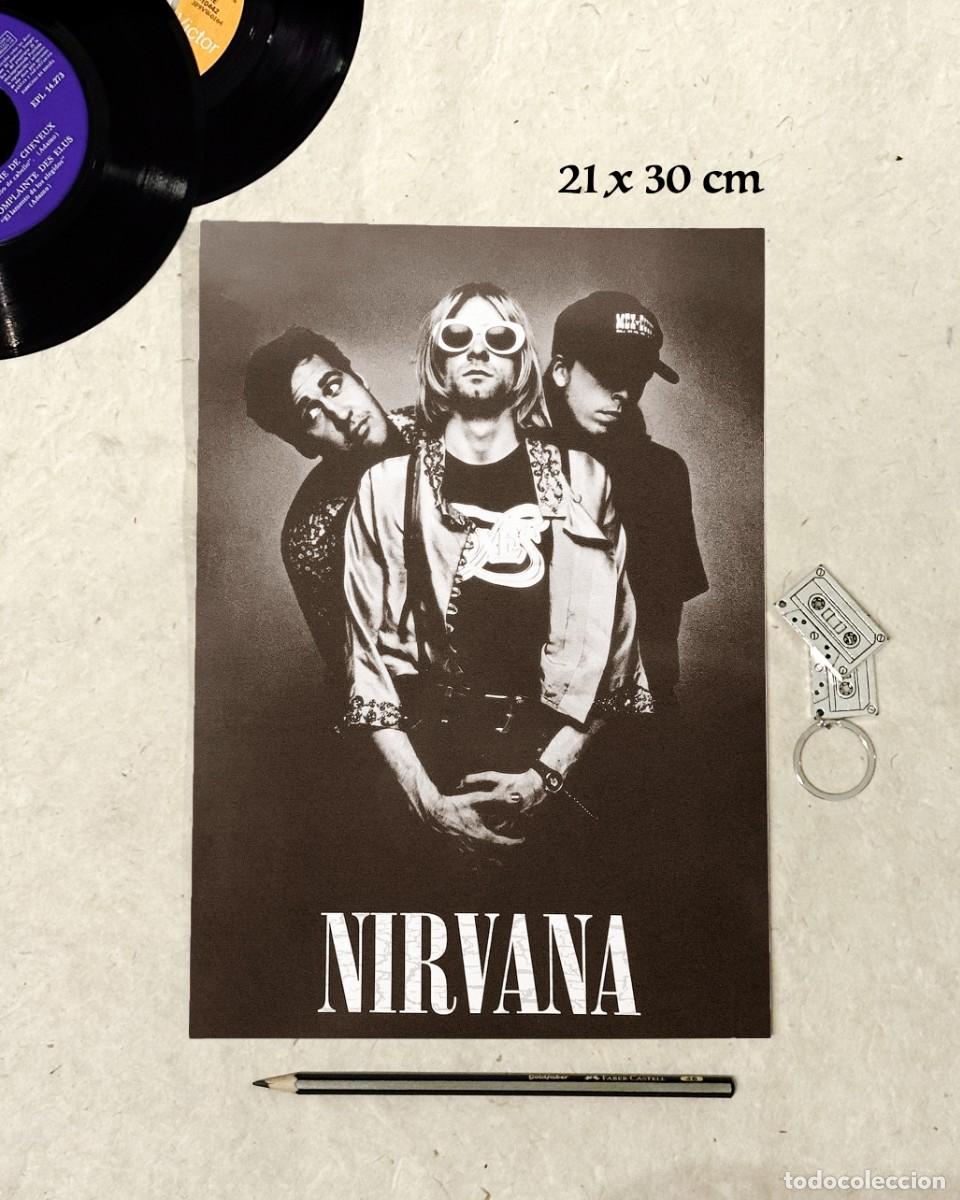 Fotos de Cantantes: NIrvana - Cobain - Reproducci&oacute;n P&oacute;ster 21x30