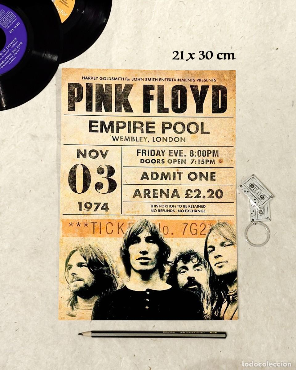 Fotos de Cantantes: Pink Floyd - Empire Pool London - Reproducci&oacute;n P&oacute;ster 21x30