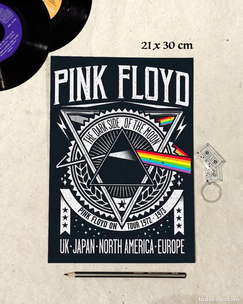 Fotos de Cantantes: Pink Floyd - On Tour 72-73 - Reproducci&oacute;n P&oacute;ster 21x30
