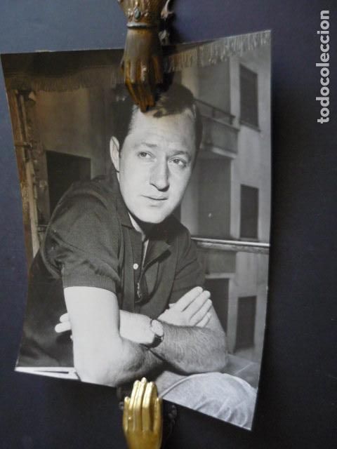Photos of Singers: JAVIER FLETA CANTANTE ANTIGUA FOTOGRAFIA ORIGINAL 18 X 24 CM