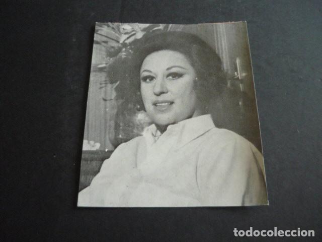 Photos of Singers: ELIA Y PALOMA FLETA CANTANTES ANTIGUA TARJETA 10 X 12 CM
