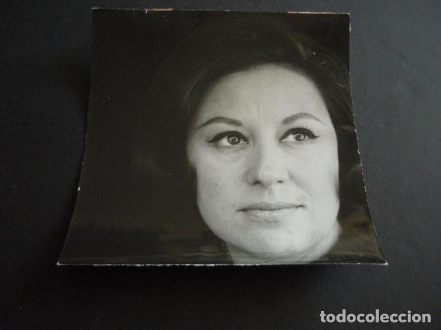 Photos of Singers: ELIA FLETA CANTANTE ANTIGUA FOTOGRAFIA ORIGINAL 15 X 14 CM