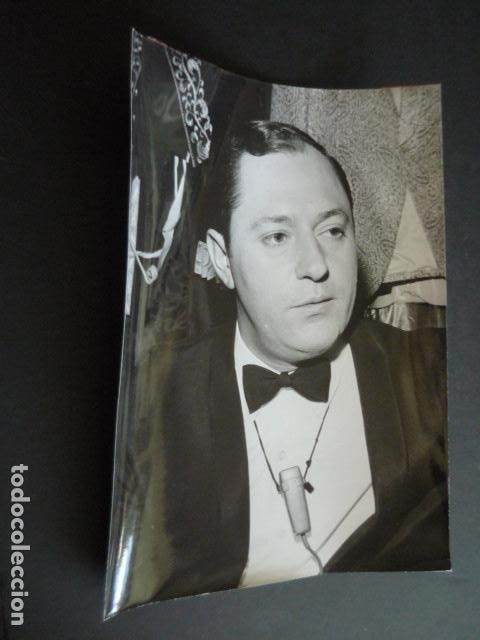 Fotos de Cantantes: JAVIER FLETA CANTANTE ANTIGUA FOTOGRAFIA ORIGINAL 24 X 18 CM