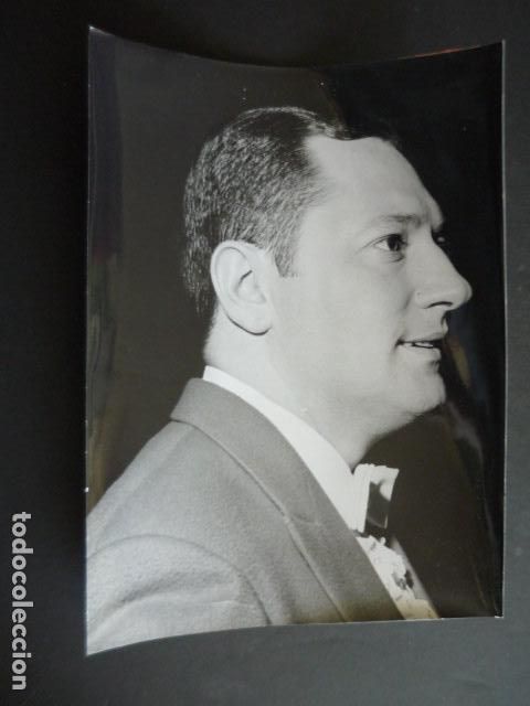 Photos of Singers: JAVIER FLETA CANTANTE ANTIGUA FOTOGRAFIA ORIGINAL 24 X 18 CM