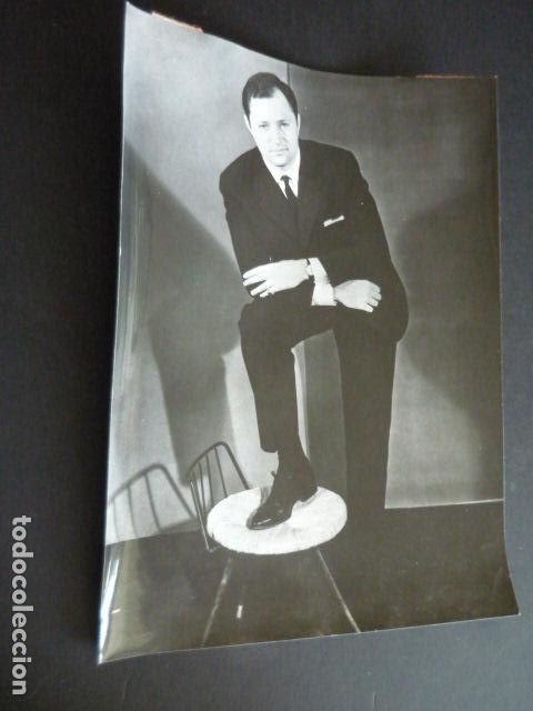 Foto di Cantanti: JAVIER FLETA CANTANTE ANTIGUA FOTOGRAFIA ORIGINAL 24 X 18 CM