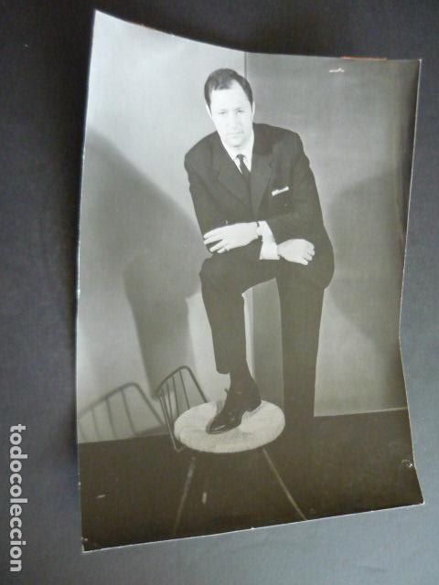 Fotos de Cantores: JAVIER FLETA CANTANTE ANTIGUA FOTOGRAFIA ORIGINAL 24 X 18 CM
