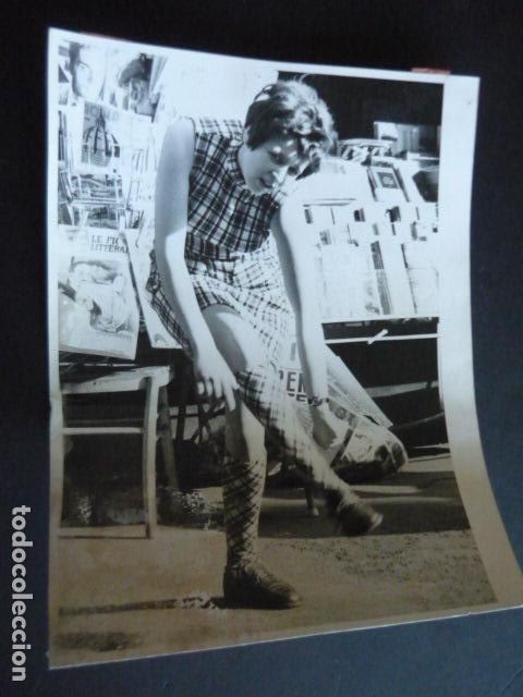 Fotos de cantantes: ROBERTA PIAZZI ACTRIZ ANTIGUA FOTOGRAFIA ORIGINAL 21 X 27 CM