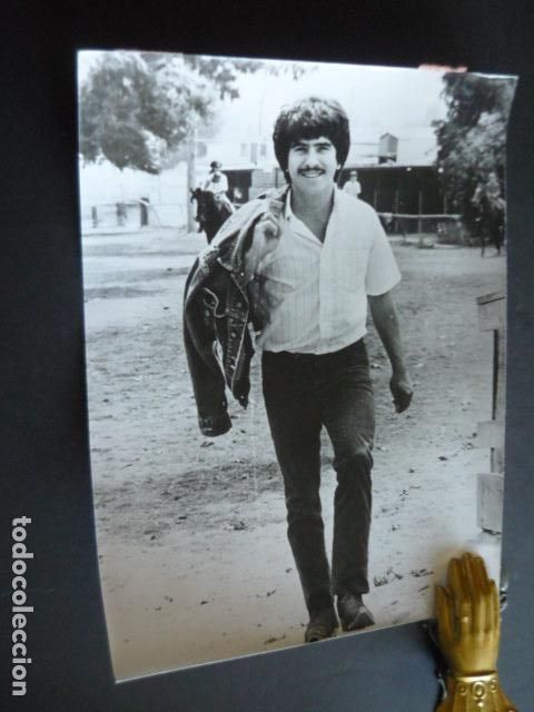 Photos de Chanteurs et Chanteuses: J. J. LIGHT CANTANTE ANTIGUA FOTOGRAFIA ORIGINAL 24 X 18 CM