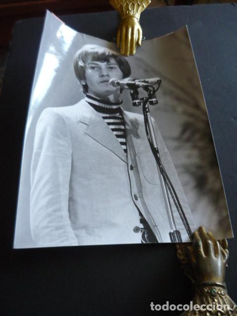 Photos de Chanteurs et Chanteuses: ROSALINO CELLAMERE CANTANTE ANTIGUA FOTOGRAFIA ORIGINAL 24 X 18 CM