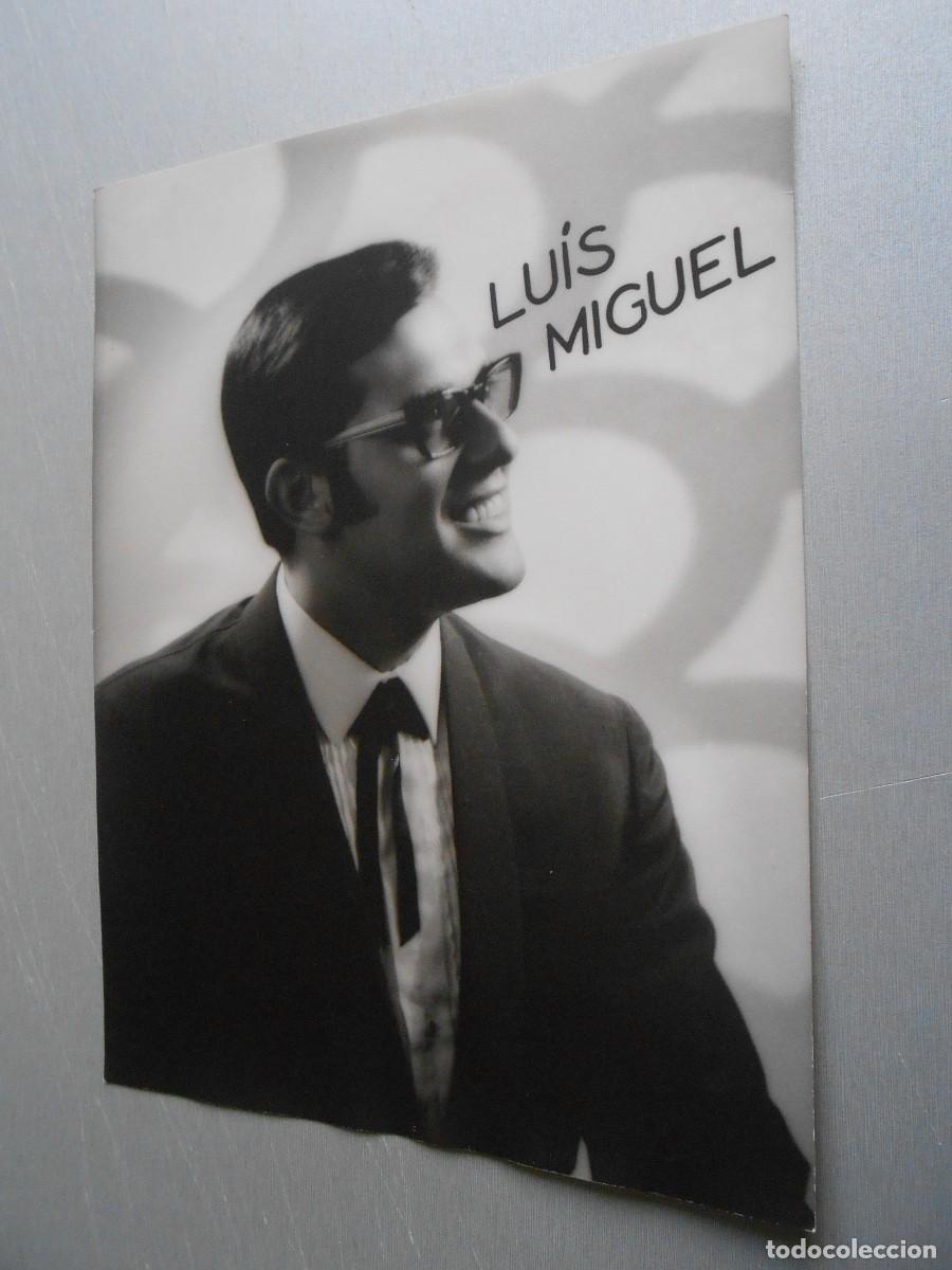 Fotos de Cantantes: FOTO de - LUIS MIGUEL -, de 18 x 24 cms.