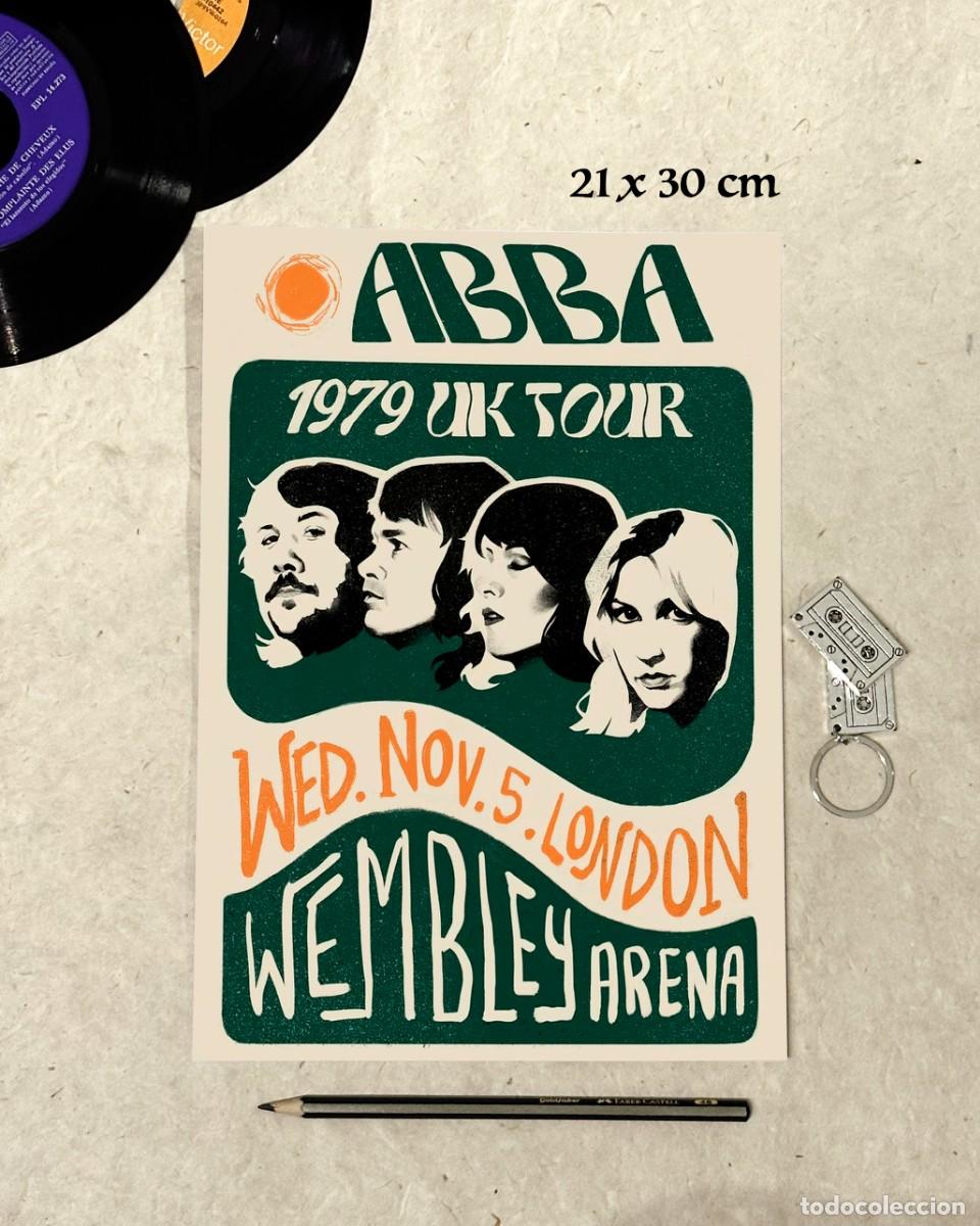 Fotos de Cantantes: Abba UK Tour 1979 - Wembley Arena - Reproducci&oacute;n P&oacute;ster 21x30