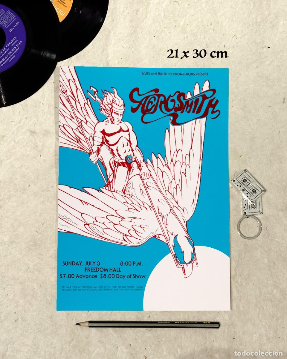 Fotos de Cantantes: Aerosmith - Freedom Hall 1977 - Reproducci&oacute;n P&oacute;ster 21x30