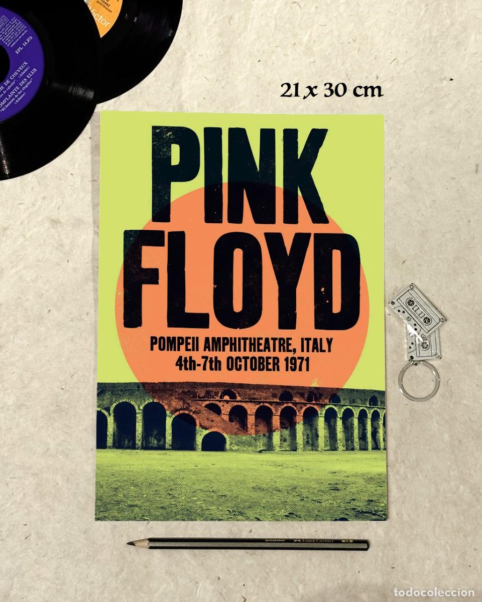 Fotos de Cantantes: Pink Floyd - Pompeoo Amphitheatre 1971 - Reproducci&oacute;n P&oacute;ster 21x30