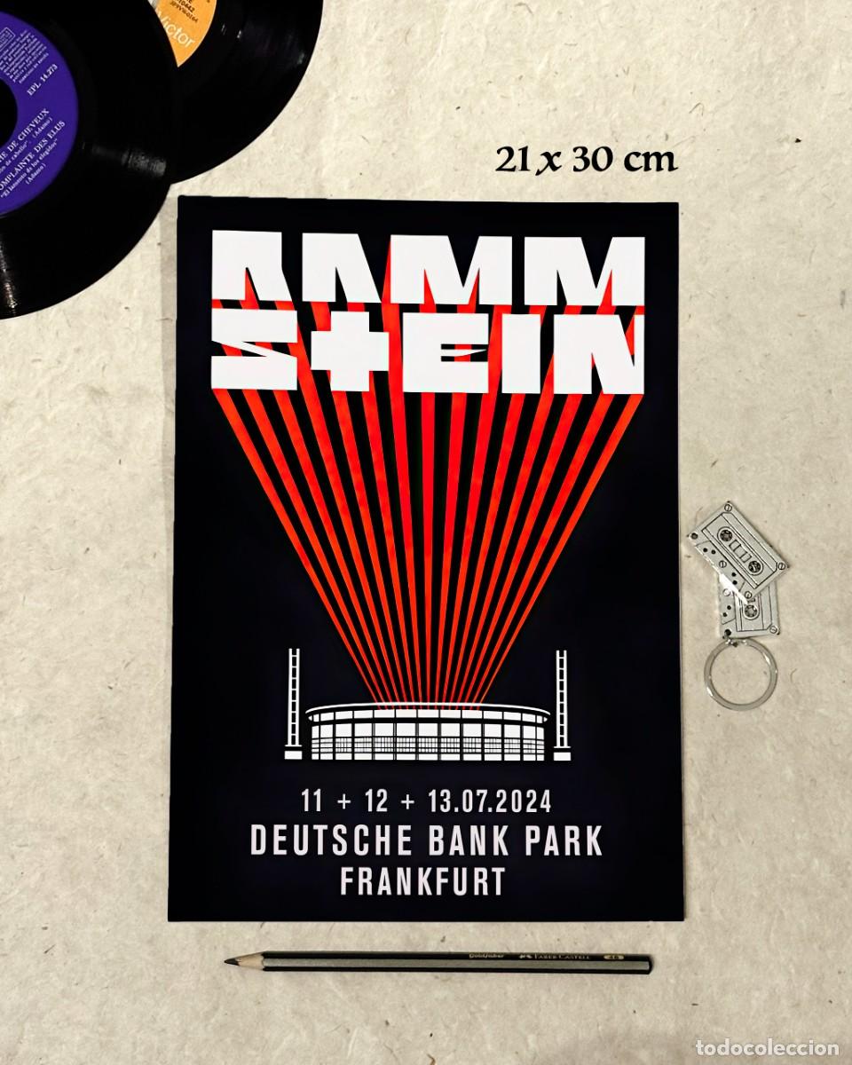 Fotos de Cantantes: Rammstein - Frankfurt 2024 - Reproducci&oacute;n P&oacute;ster 21x30