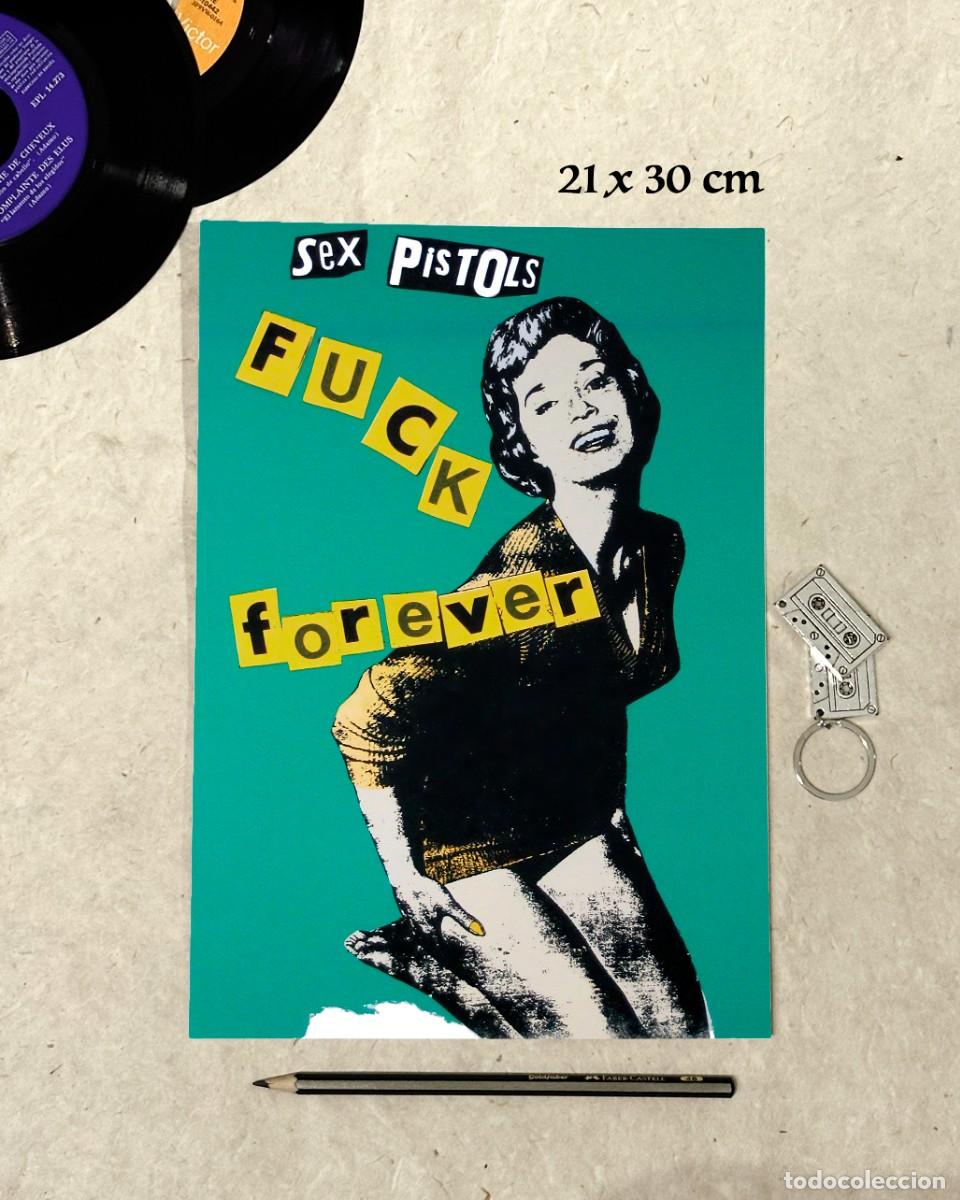 Fotos de Cantantes: Sex Pistols - Fock Forever. - Reproducci&oacute;n P&oacute;ster 21x30