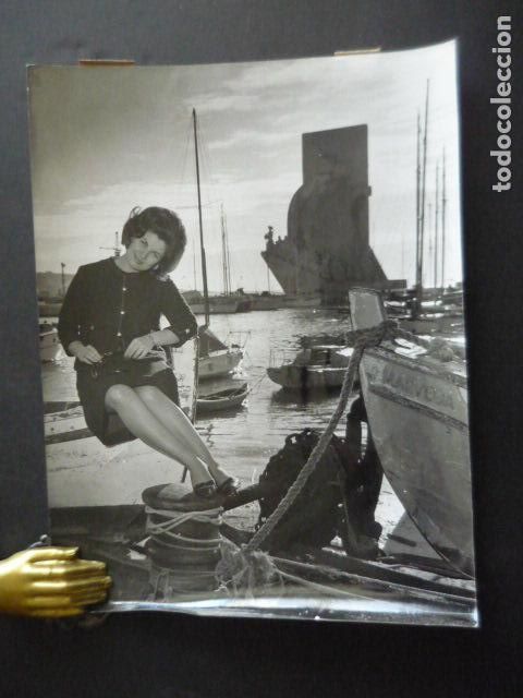Fotos de Cantantes: MAGDALENA IGLESIAS CANTANTE ANTIGUA FOTOGRAFIA ORIGINAL 18 X 24 CM
