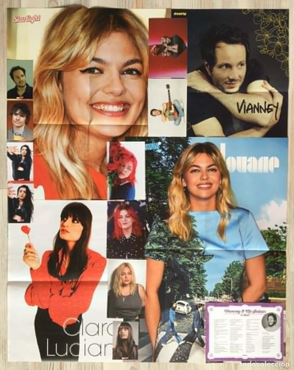 Fotos von Musikern: Louane Vianney Clara Luciani Hoshi Pierre de Maere Posters Cards Lou Slimane Louis Albi Music