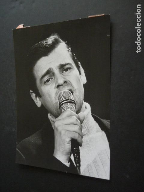 Foto di Cantanti: SERGIO ENDRIGO CANTANTE ANTIGUA FOTOGRAFIA 15 X 20 CM