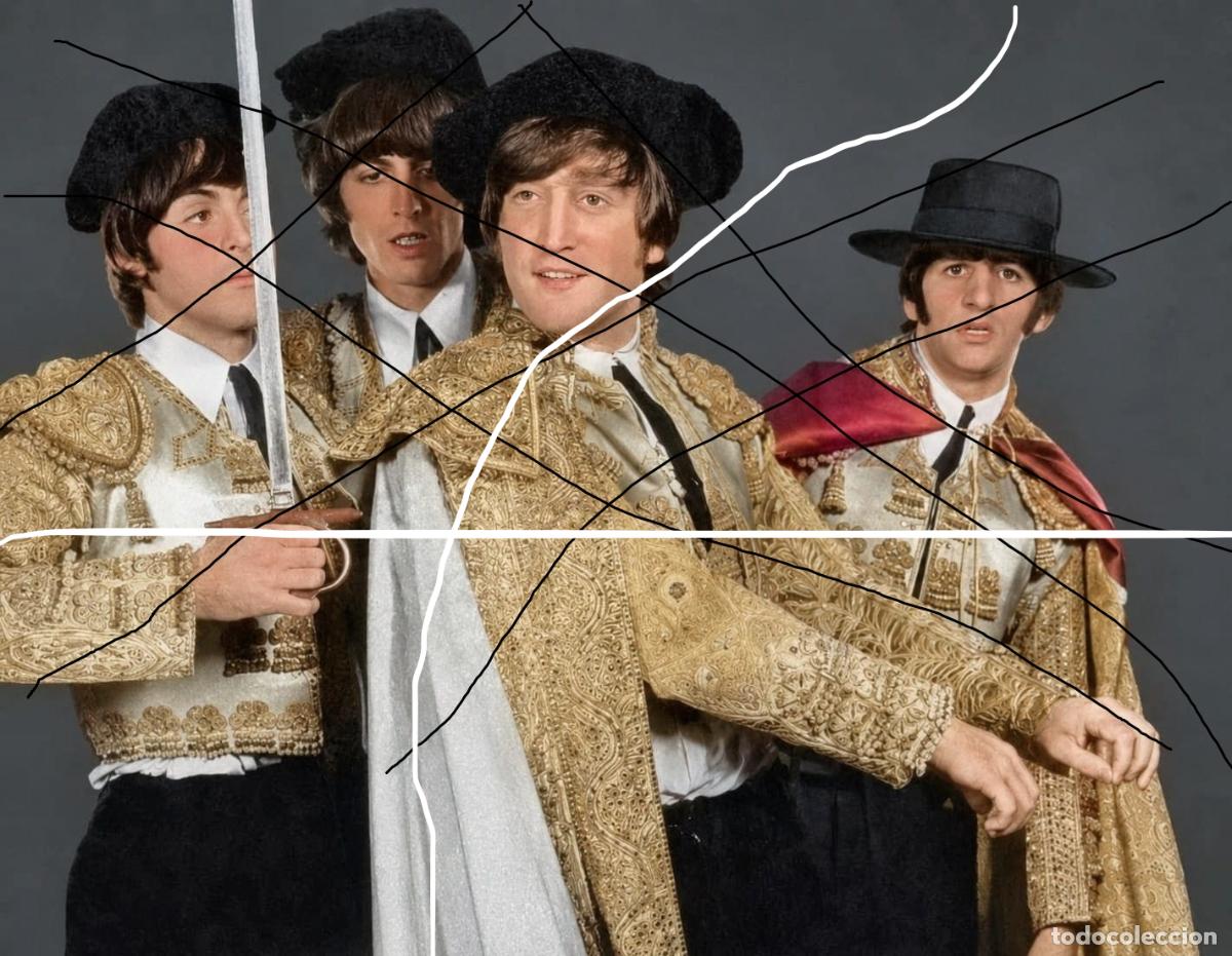 Photos of Singers: THE BEATLES: FOTO TOREROS- RARISIMA TOMA DE 1965- FOTO REPRODUCCION -SOLO COLECCIONISTAS!!
