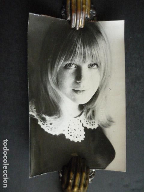 Fotos de Cantantes: MARIANNE FAITHFULL CANTANTE ANTIGUA FOTOGRAFIA 12 X 18 CM