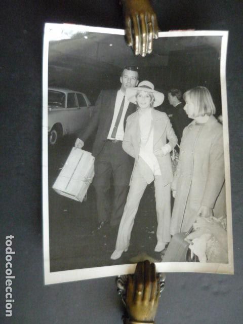 Fotos von Musikern: MARIANNE FAITHFULL CANTANTE ANTIGUA FOTOGRAFIA 17 X 22 CM