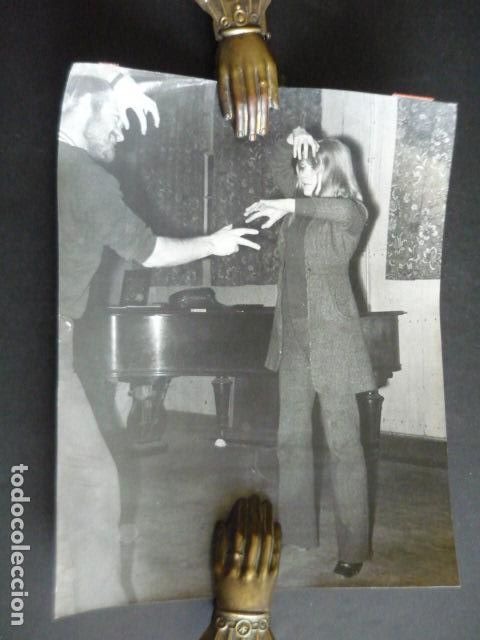 Fotos de Cantantes: MARIANNE FAITHFULL CANTANTE ANTIGUA FOTOGRAFIA 18 X 24 CM