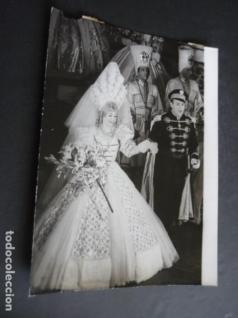 Fotos de Cantores: PAULETTE MERVAL Y MARCEL MERKES CANTANTE OPERA ANTIGUA FOTOGRAFIA ORIGINAL 24 X 18 CM