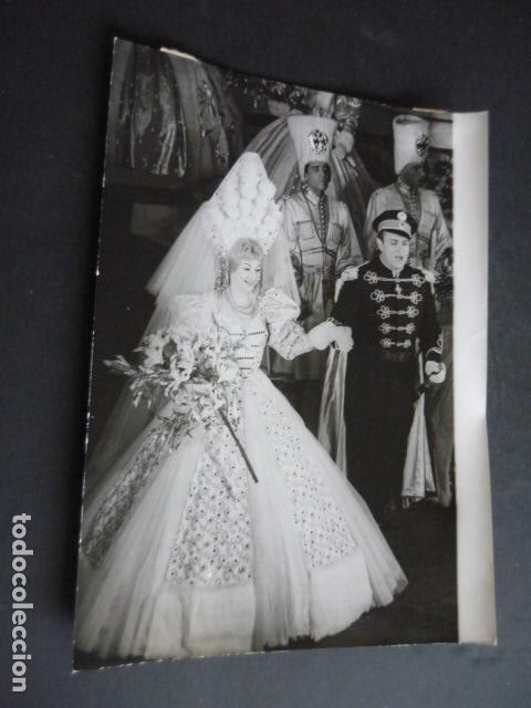 Photos of Singers: PAULETTE MERVAL Y MARCEL MERKES CANTANTE OPERA ANTIGUA FOTOGRAFIA ORIGINAL 24 X 18 CM