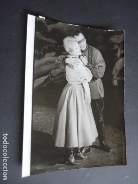 Fotos de Cantores: PAULETTE MERVAL Y MARCEL MERKES CANTANTE OPERA ANTIGUA FOTOGRAFIA ORIGINAL 24 X 18 CM